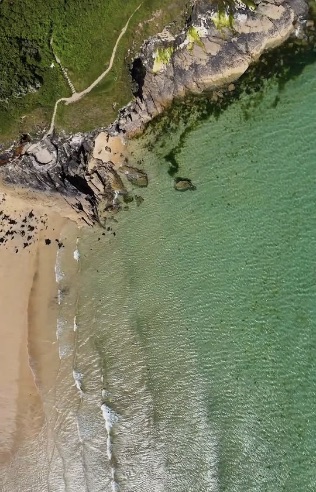 Facebook reel — St Ives coastline