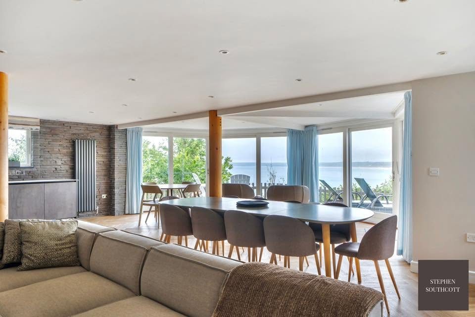 Interior of the coastal home